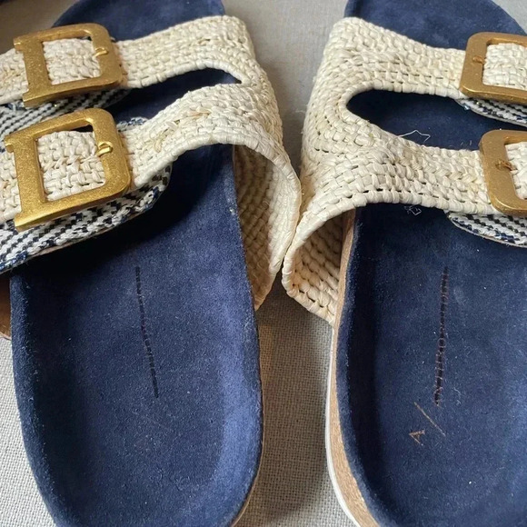 NWOT Anthropologie Double-Strap Sandals Size 38 - Picture 10 of 15